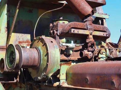 Hercules/John Deere Combine Engine Image